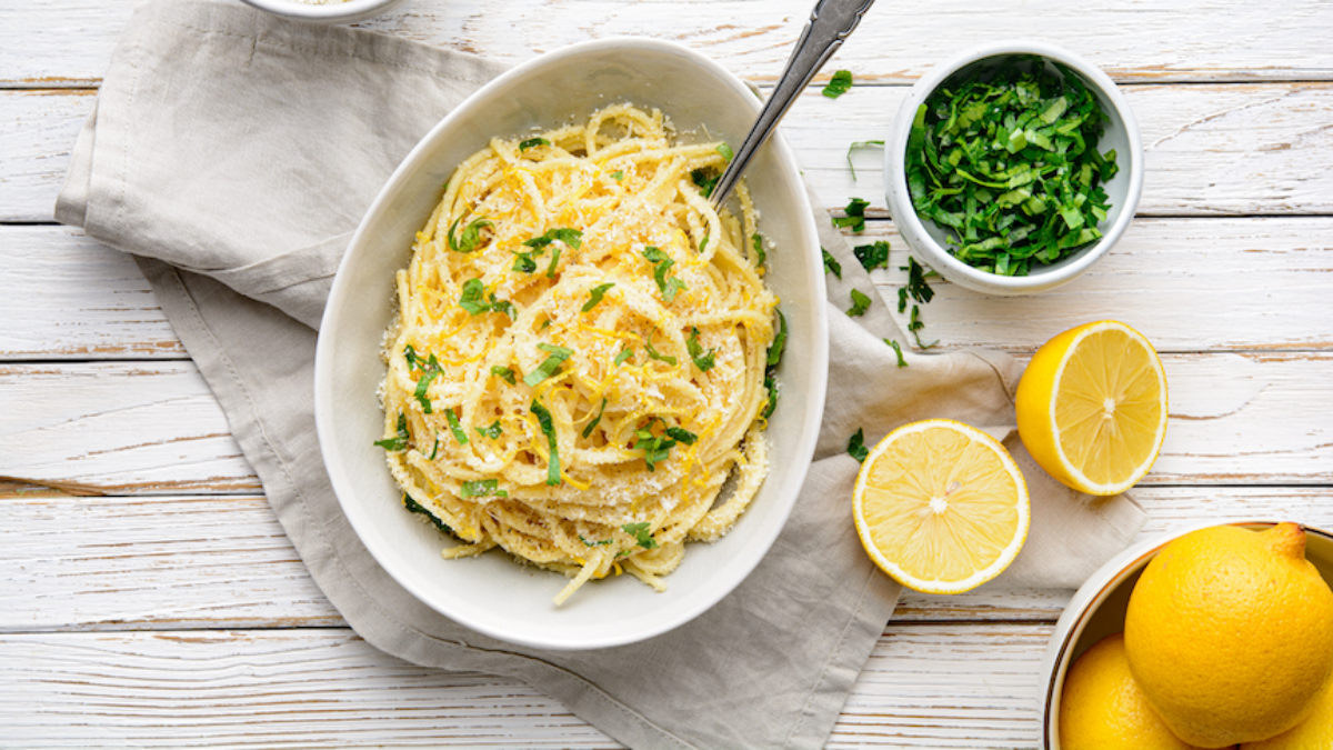 Pasta al Limone Homemade Cooking