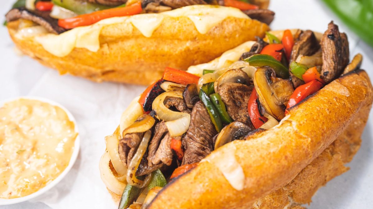 Southwest Cheesesteak - Homemade Cooking