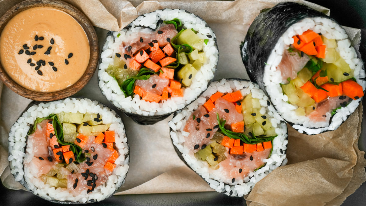 Sushi + Burrito = 😍 - Homemade Cooking