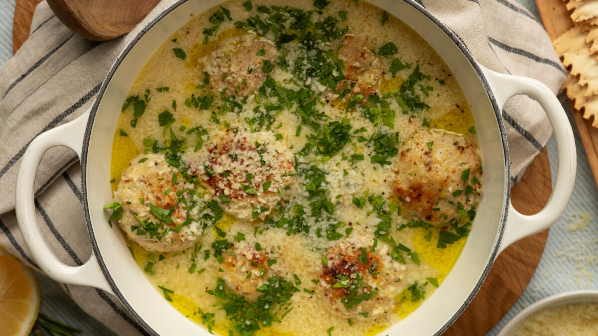 Classic Italian Stracciatella - Homemade Cooking